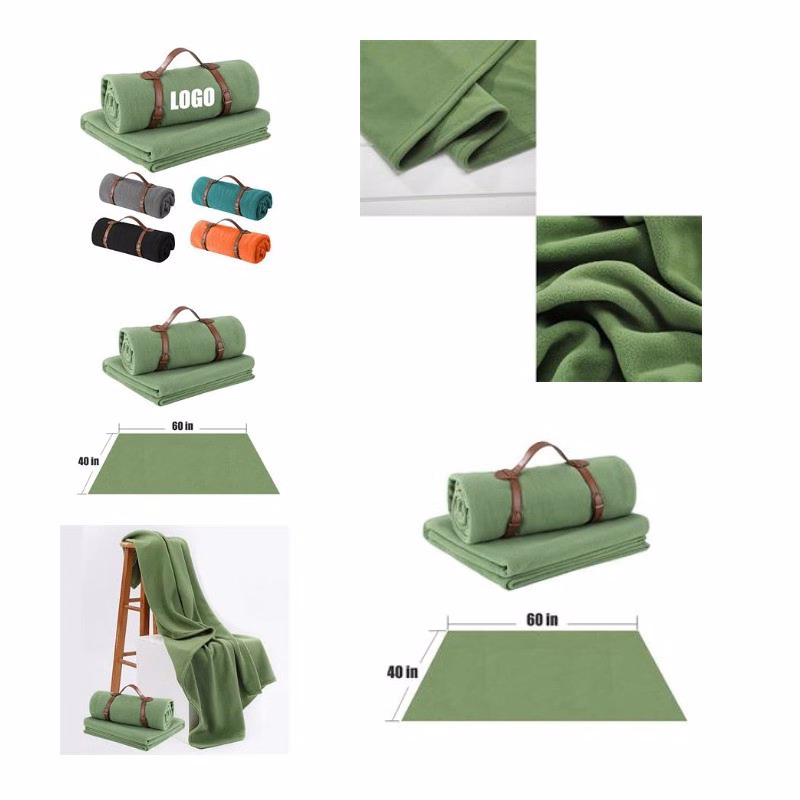 Fleece Outdoor Blanket for Car