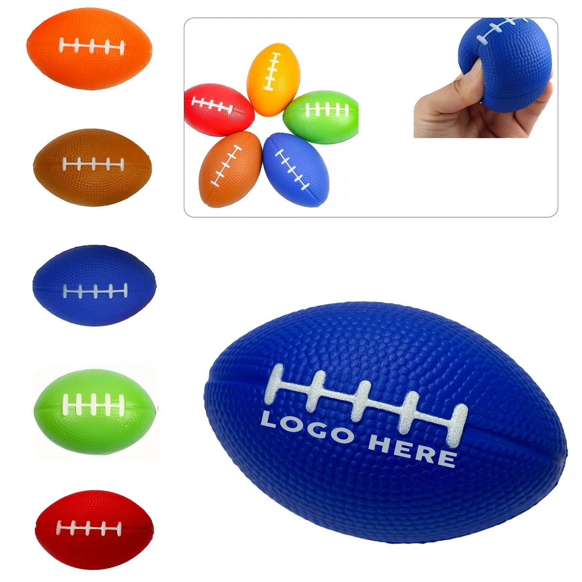 Pocket Rugby?Style Squeeze Relief Ball 1