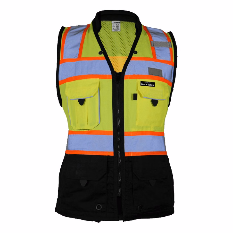 Women's Premium Black Series® Heavy Duty Surveyors Vest - S5021-5022