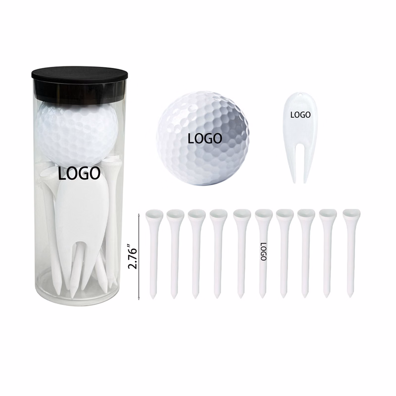Golf Ball Gift Set with Golf Tee