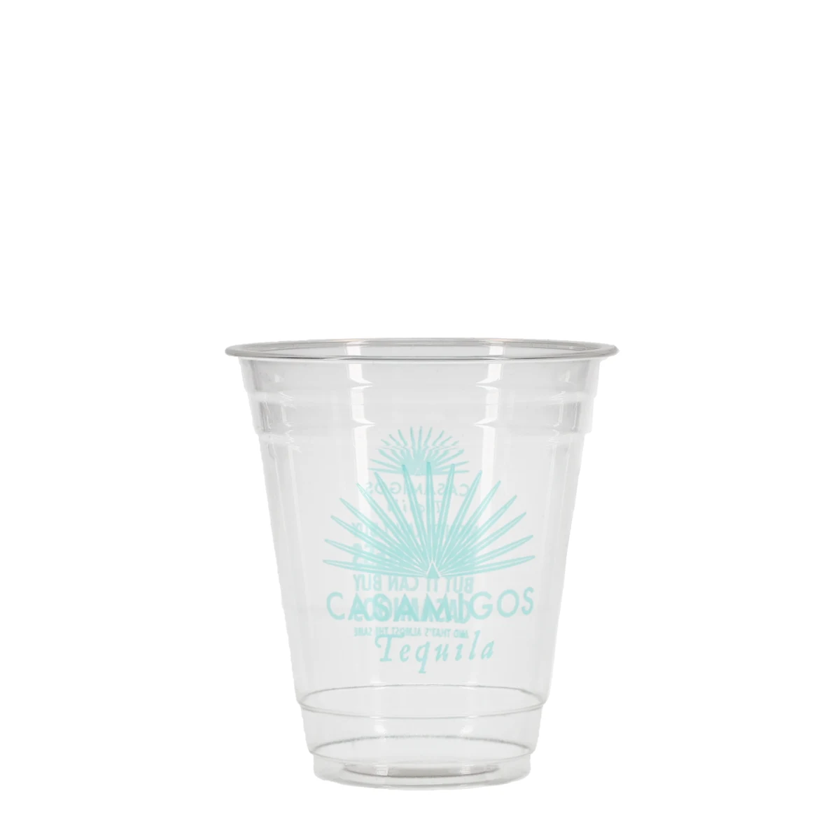 12 oz PLA Eco Cold Plastic Cup Clear Hi-Speed Print 1