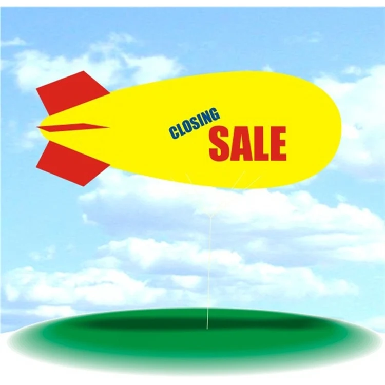 Helium Blimp Display 1