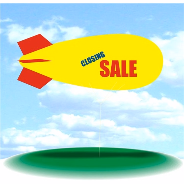 Helium Blimp Display