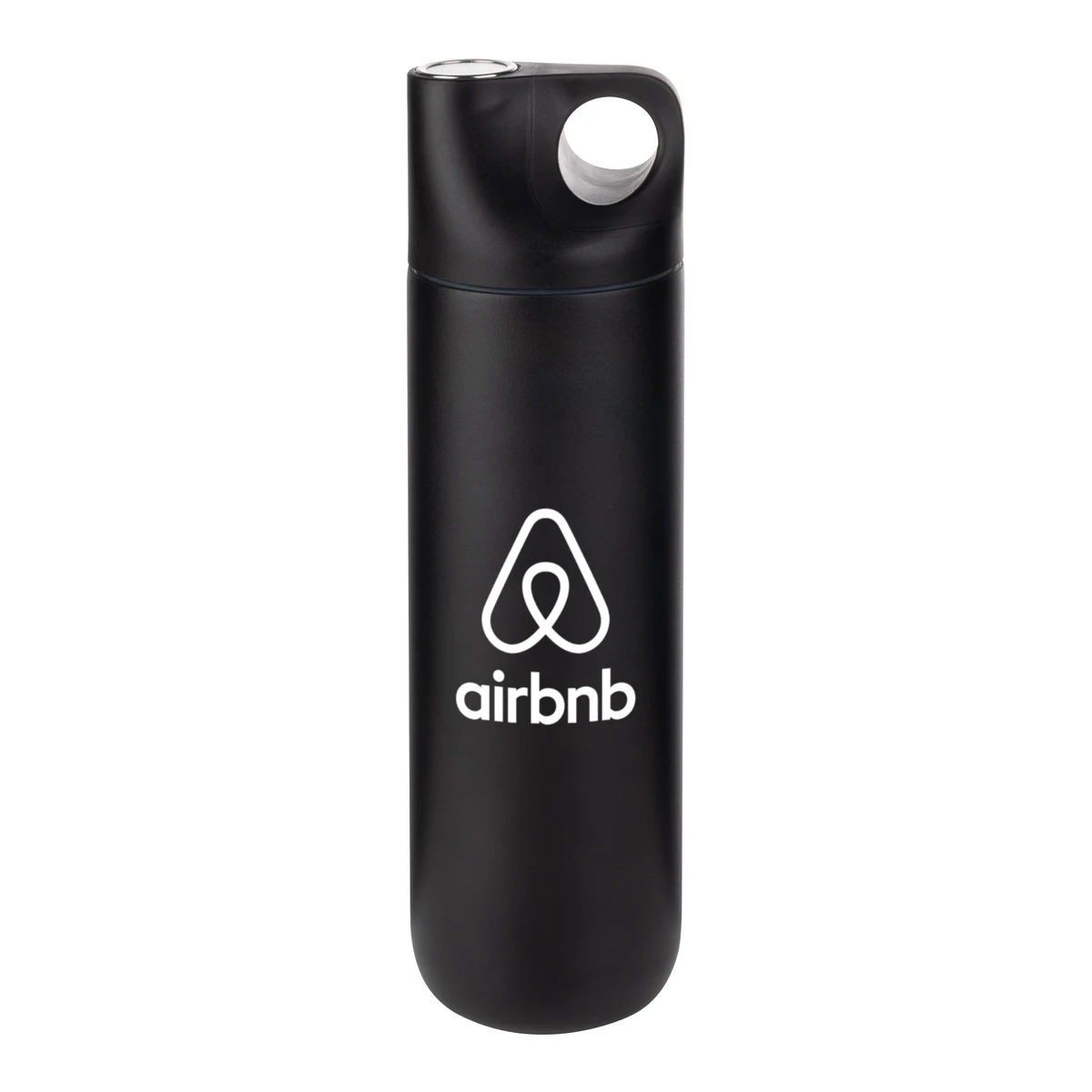 Sago SS Bottle w/Mechanical Thermometer - 17oz, custom water bottle with logo imprint 1