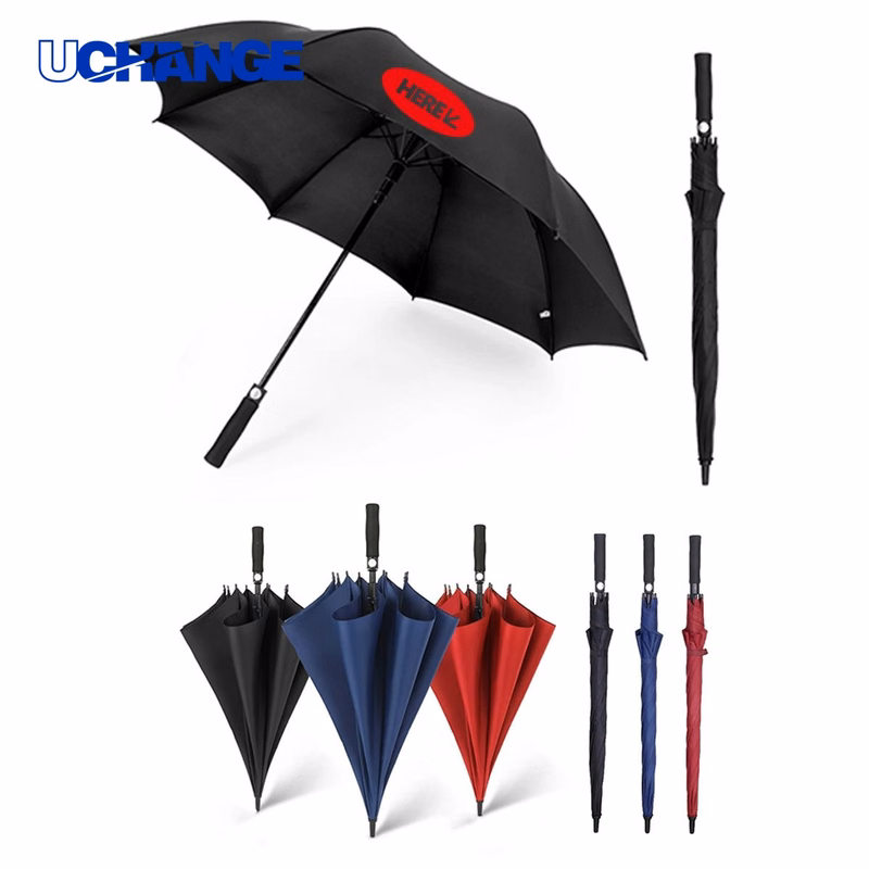 Lightweight Golf Long Fiber Umbrella