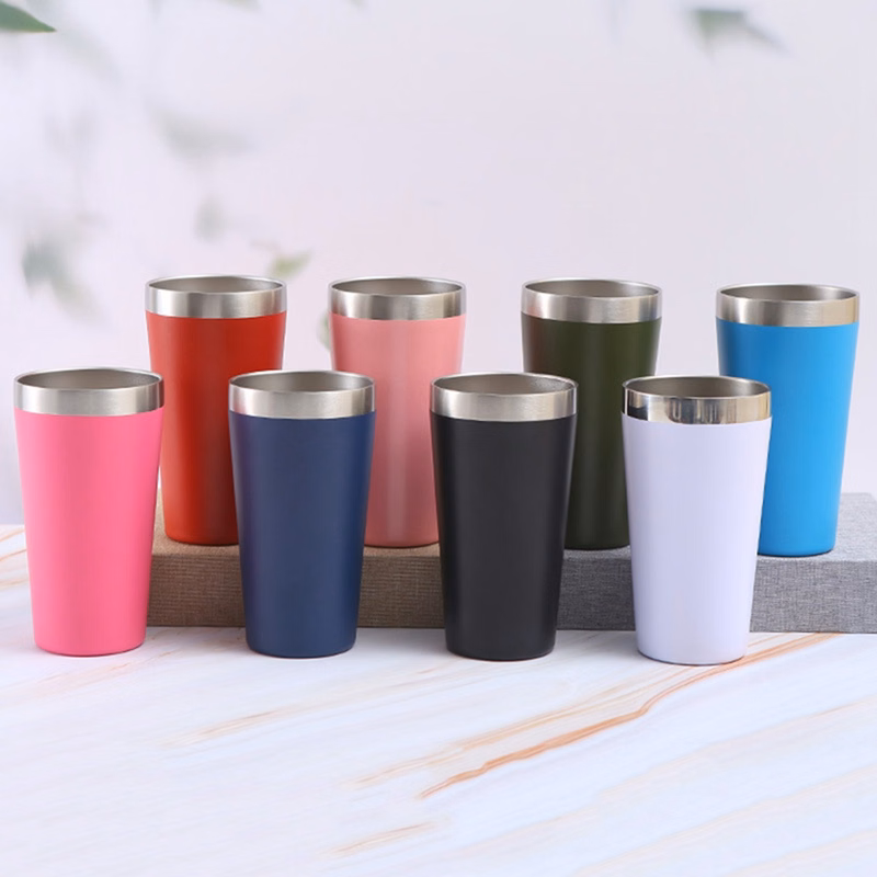16 Oz. Double Wall Vacuum Stainless Steel Mug