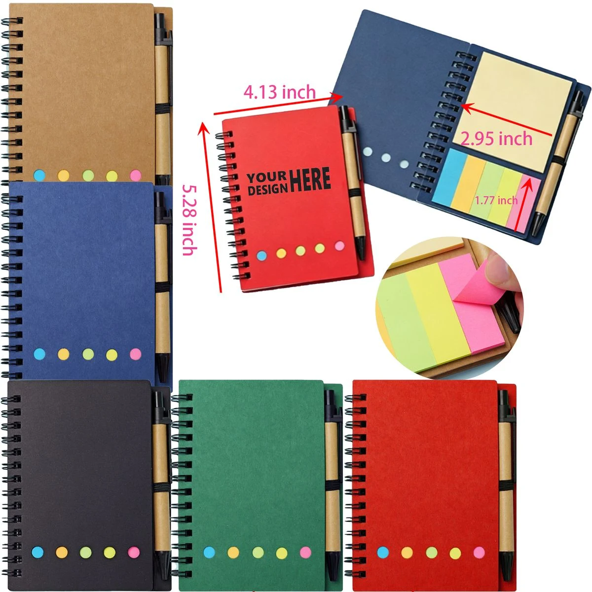 Notebook & Memo Pad Stationery Set 1
