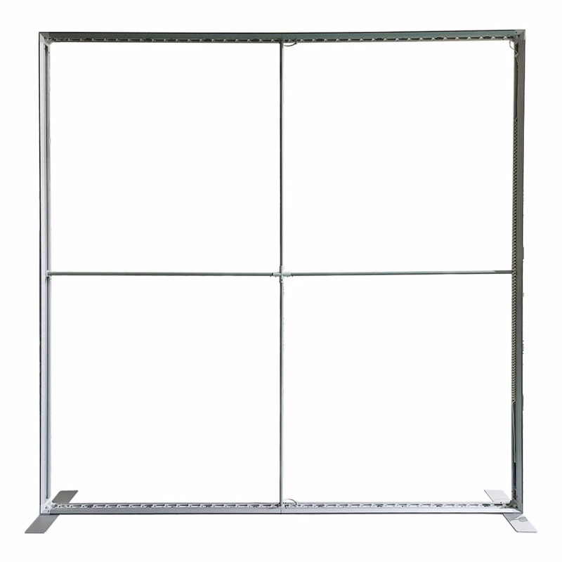 Hardware only for Backlit LED Light Box SEG Floor Display WALL Kit, 8'W x 8'H