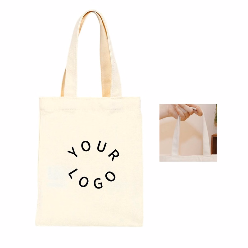 Durable Canvas Tote Bag for Shopping and Gym Gear