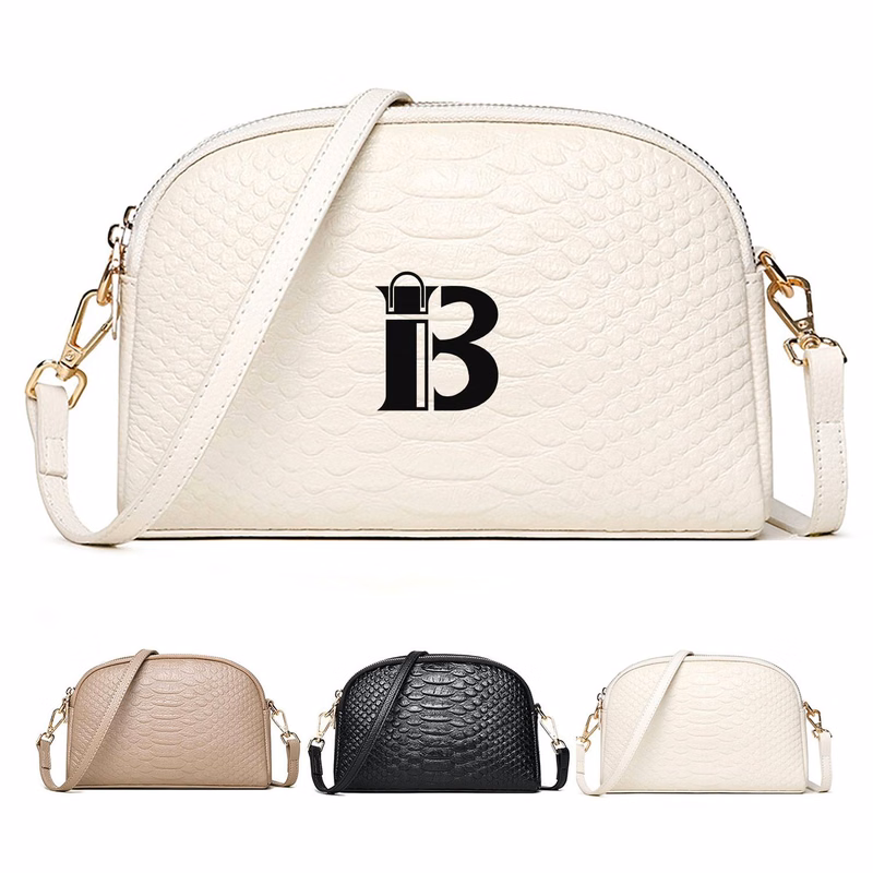 Cowhide shoulder crossbody bag