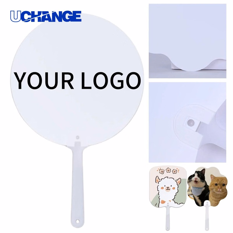 Plastic Hand Fan 6.5 Inch