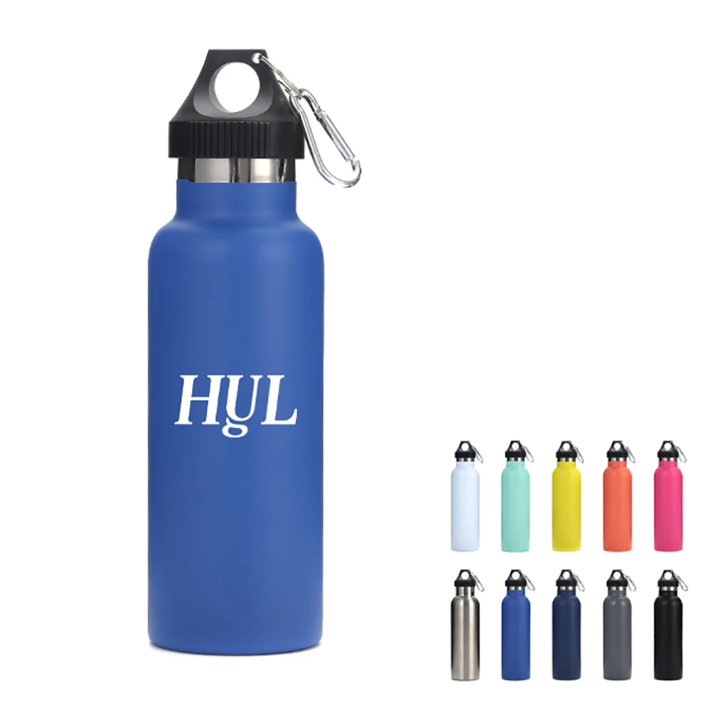 20 Oz Stainless Steel Sports Water Bottle, custom water bottle with logo imprint 1