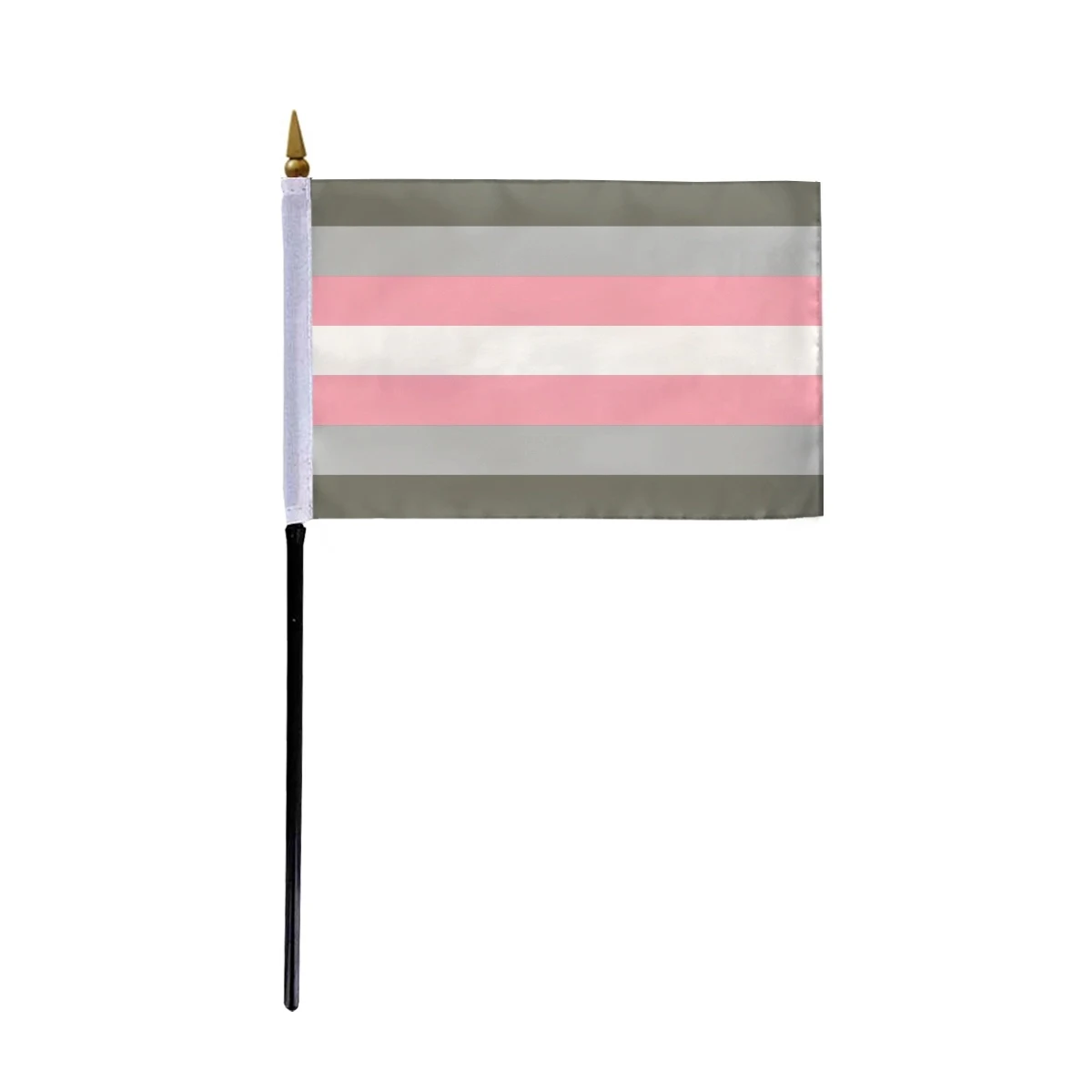 1ply Demigirl Stick Flag (Printed) 1