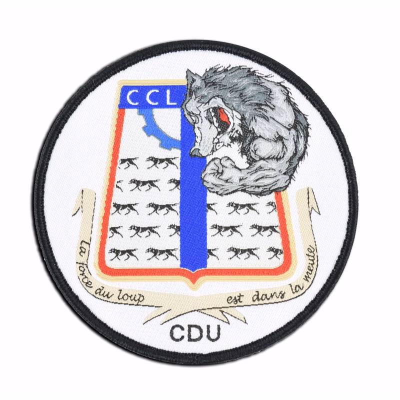 75% Embroidered Sewn on Patch