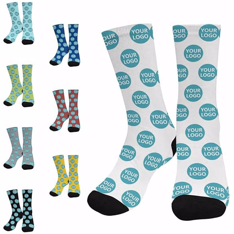 Jacquard Knit Stay Up Socks