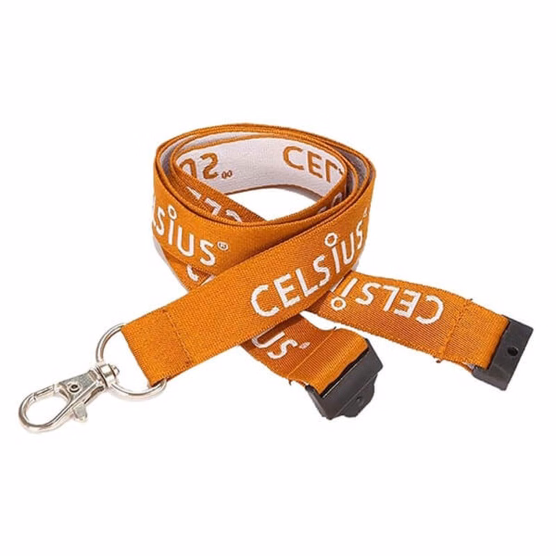 3/4" Woven Lanyards with Safety Breakaway