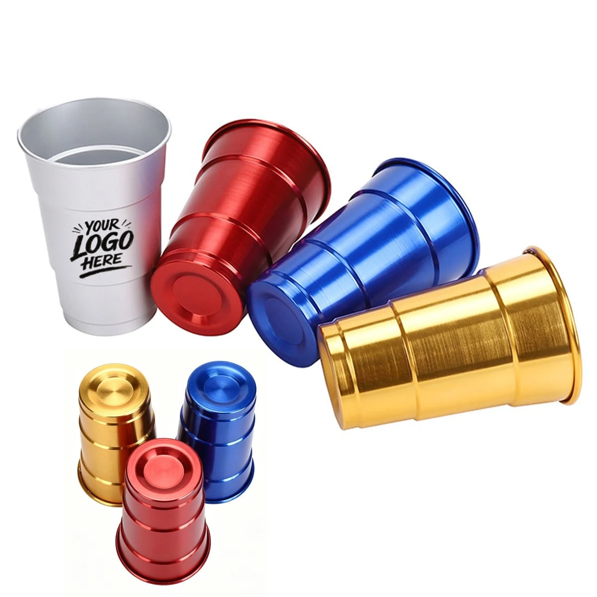 MOQ50 16oz Aluminum Drinking Cup 1