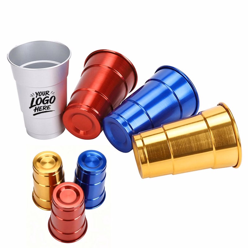 MOQ50 16oz Aluminum Drinking Cup