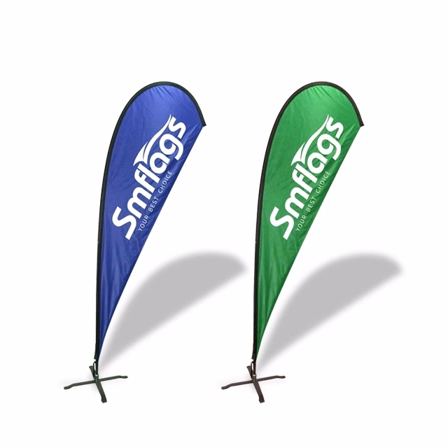 Teardrop Beach Flag Banner
