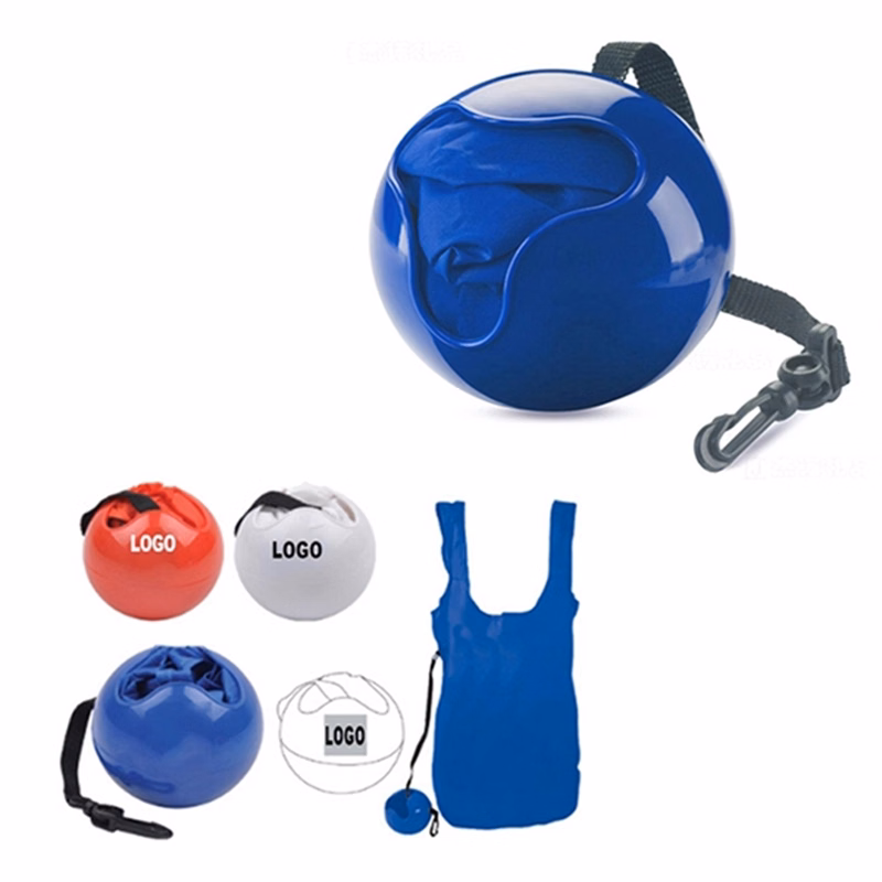 Folding Shopping Bag With ABS Ball