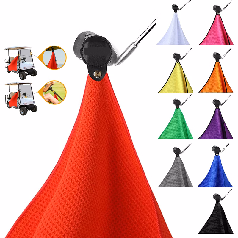 Magnetic Clip Golf Towel