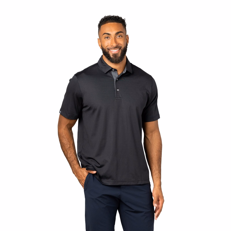 Storm Creek Men's Visionary III Solid Short Sleeve Polo