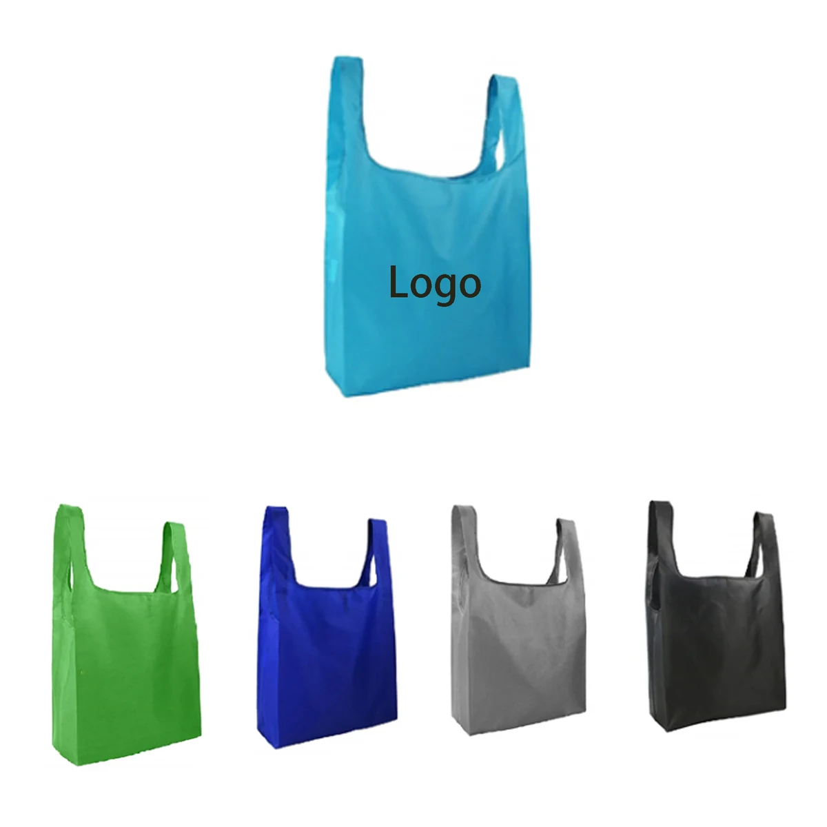Oxford Foldable Shopping Bag, custom tote bag with logo imprint 1