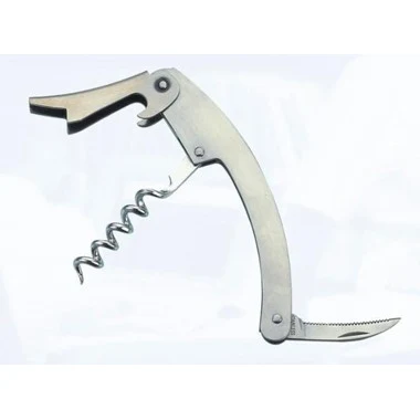 STAINLESS WINE BOTTLE OPENER 1
