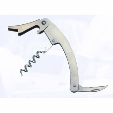 STAINLESS WINE BOTTLE OPENER
