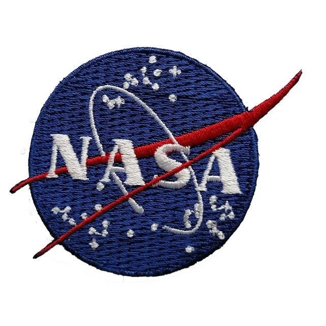 Embroidered Patch with Iron-on or Plain Backing 7.5 x 5cm 1
