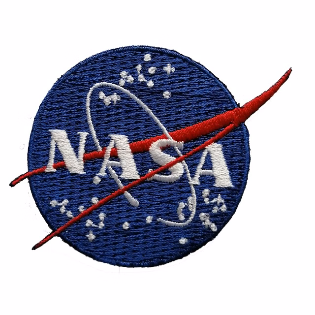 Embroidered Patch with Iron-on or Plain Backing 7.5 x 5cm