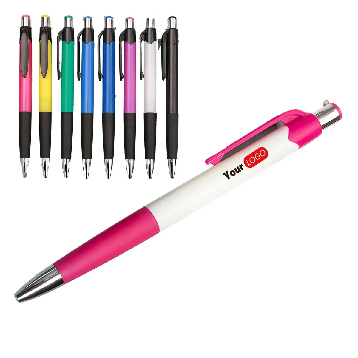 Custom Logo Advertising Ballpoint Pen, custom pen with logo imprint 1