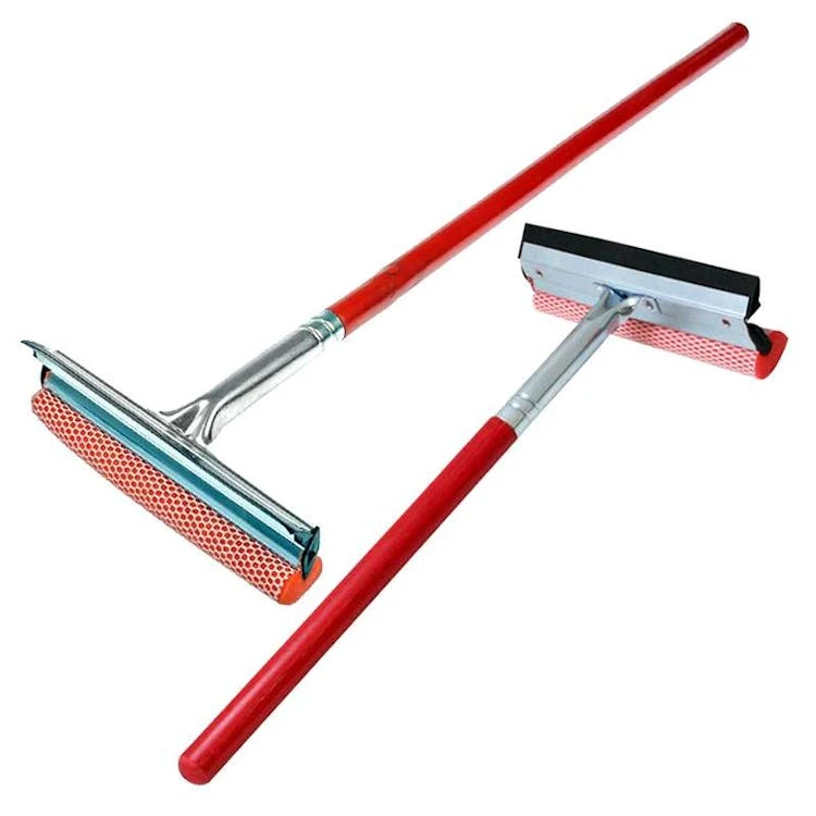 Wooden Handle Window Squeegee 1