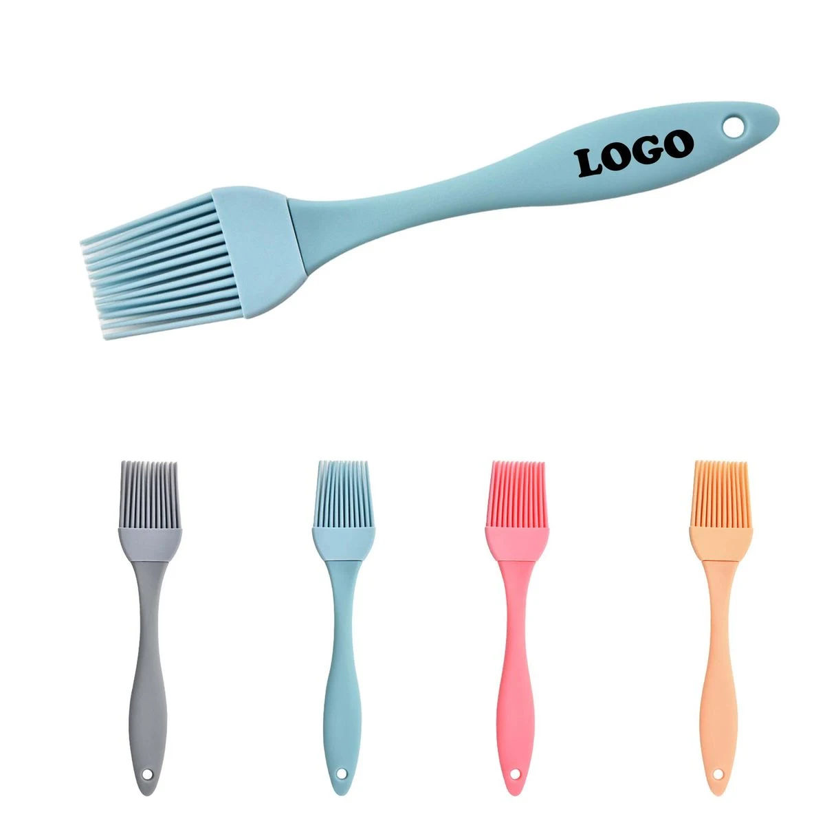 MOQ 20 Piece Food-Grade Silicone Oil Brush 1