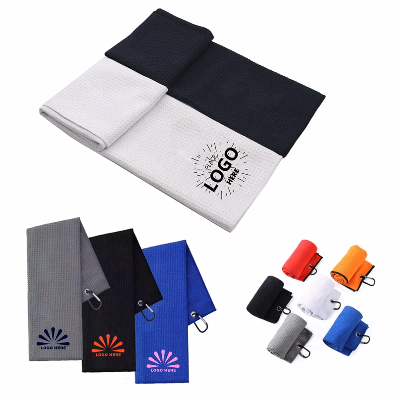 1 Hole Custom Tri-fold Golf Towel