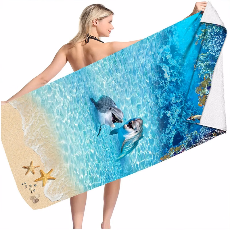 Sublimation Oversized Beach Towel