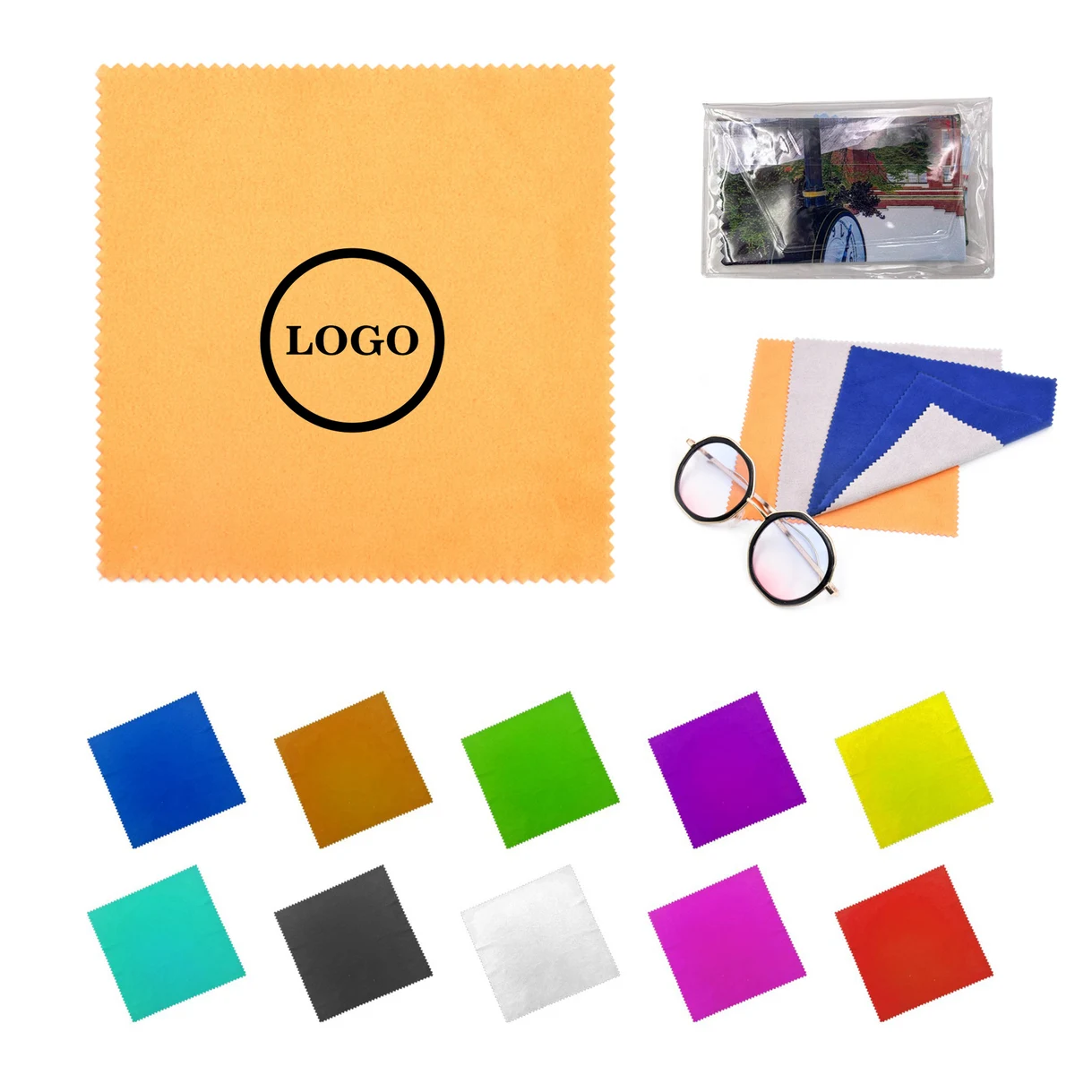 Microfiber Cleaning Cloth with Zig-Zag Trim 1