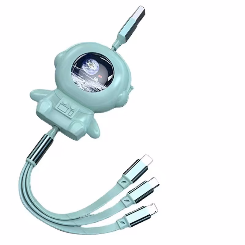 Astronaut Retractable Charging Cable