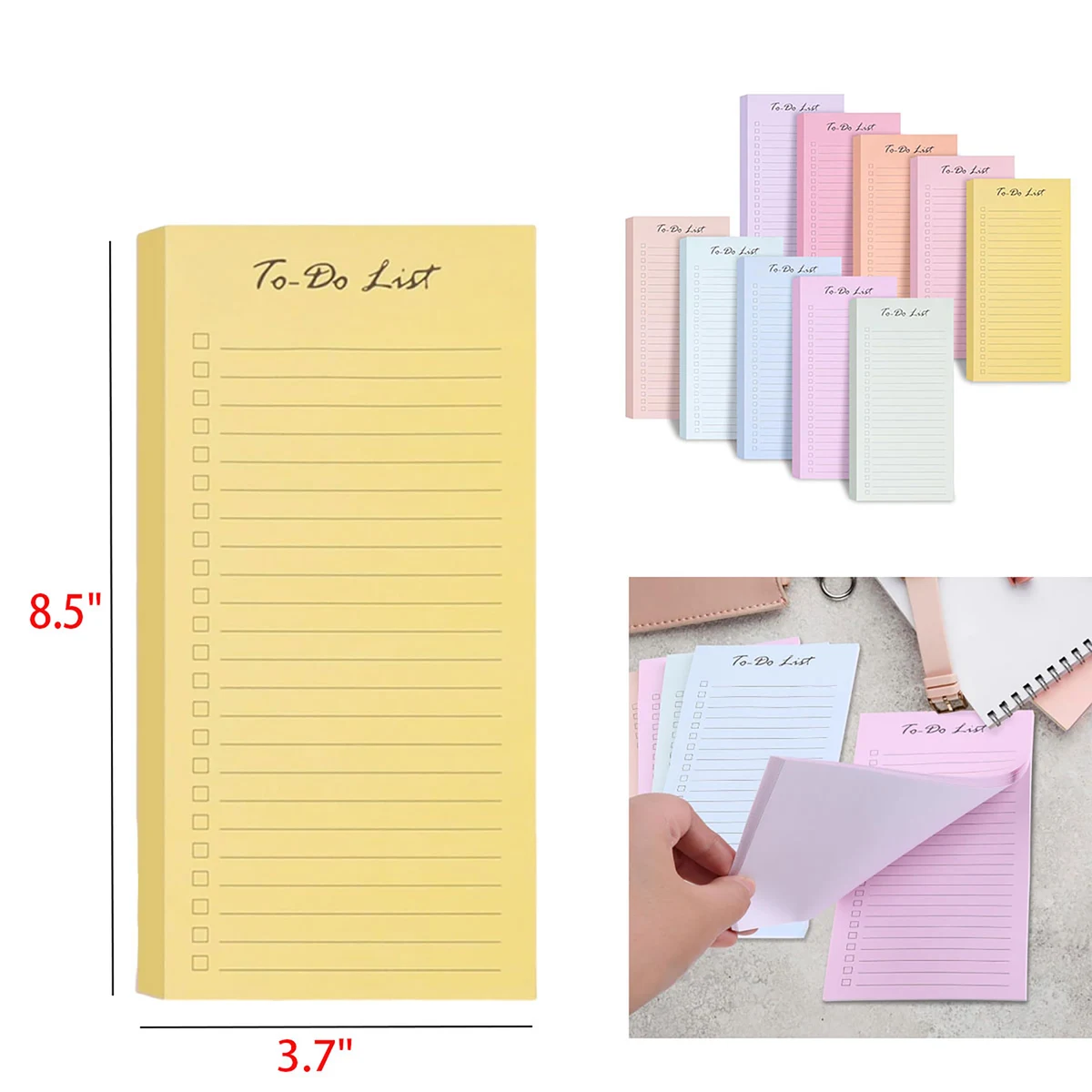 Customized Skinny To Do List Notepad 1