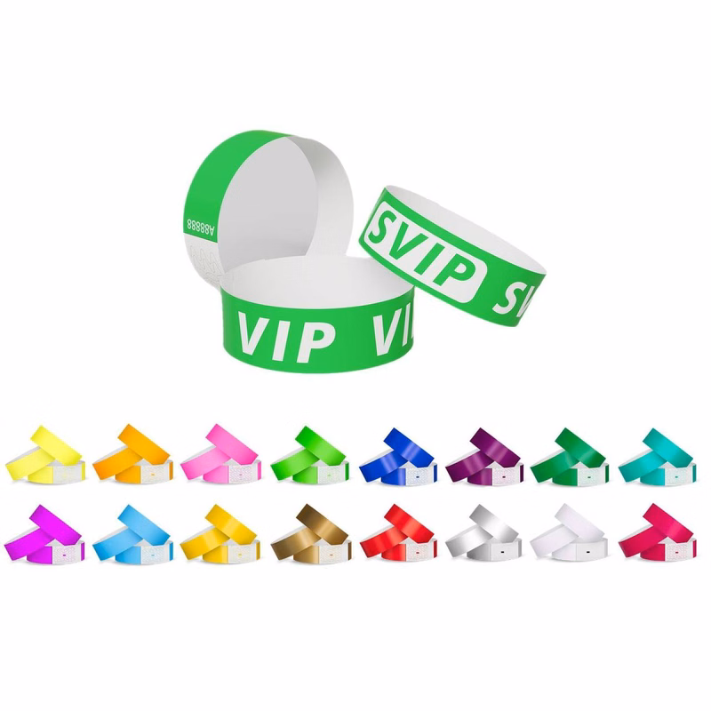 3/4" Tyvek Wristbands