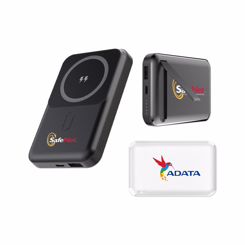 10000 mAh Travel Power Bank with Stand