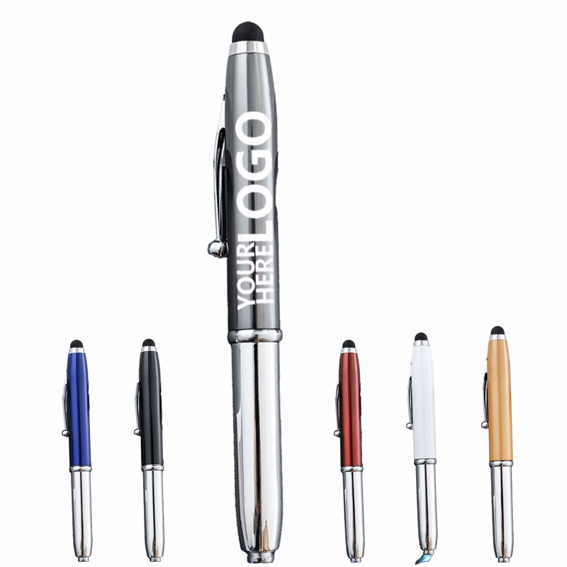 Multi-functional Metal LED Pen