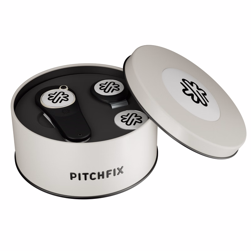 Pitchfix Original Golf Divot Tool in Round Tin