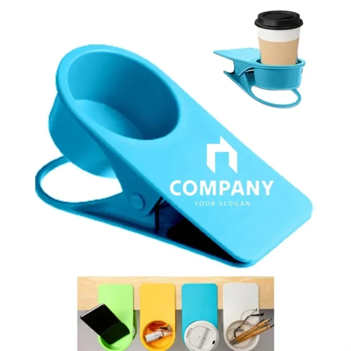 Clip on Cup Holder for Desk 1