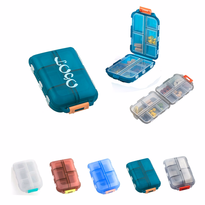Compact Folding Pill Box