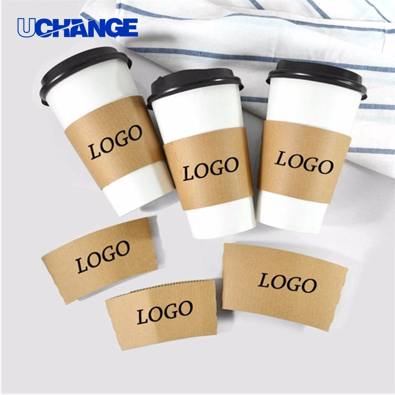 Kraft Beverage Cup Sleeve Insulator (Various Sizes)