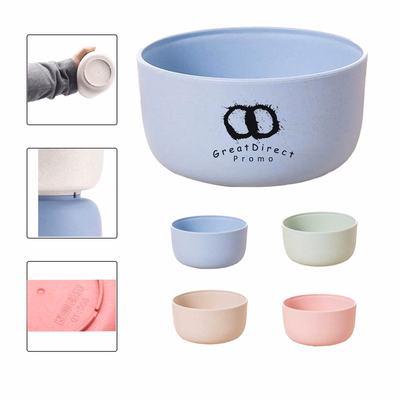 Wheat Straw Eco-friendly Cereal Bowl
