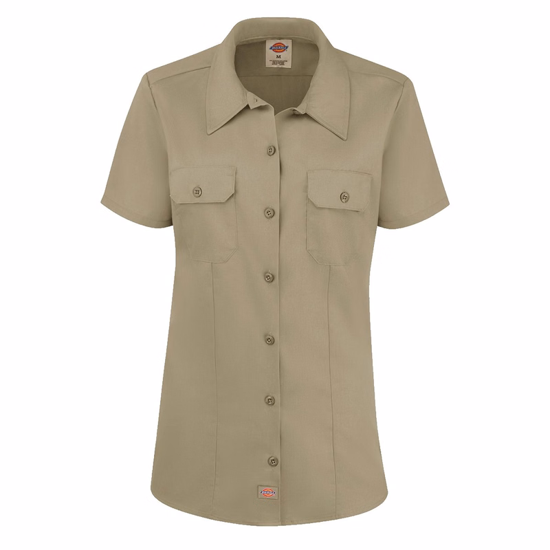 Women's Short Sleeve Work Shirt - FS57