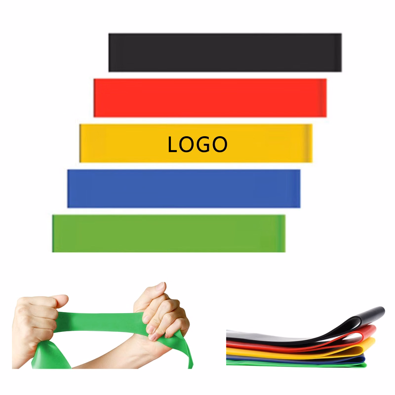 TPE Fitness Resistance Bands 5 PCS Multi-Use Exercise