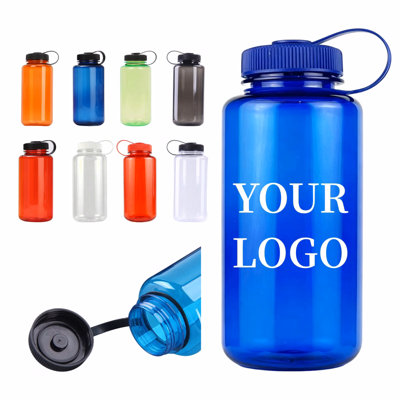 32Oz Plastic Jug Wide Mouth with Strap Handle